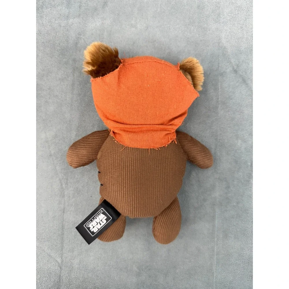 Star Wars Galaxys Edge Ewok Plush Toy Brown Orange Wicket Disney Parks 9 Inch